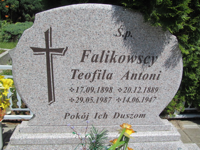 Antoni Falikowski 1889 Oława - Grobonet - Wyszukiwarka osób pochowanych