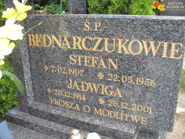 Jadwiga Bednarczuk 1914 Oława - Grobonet - Wyszukiwarka osób pochowanych