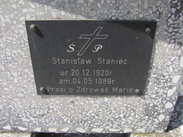 Stanisław Staniec 1920 Oława - Grobonet - Wyszukiwarka osób pochowanych