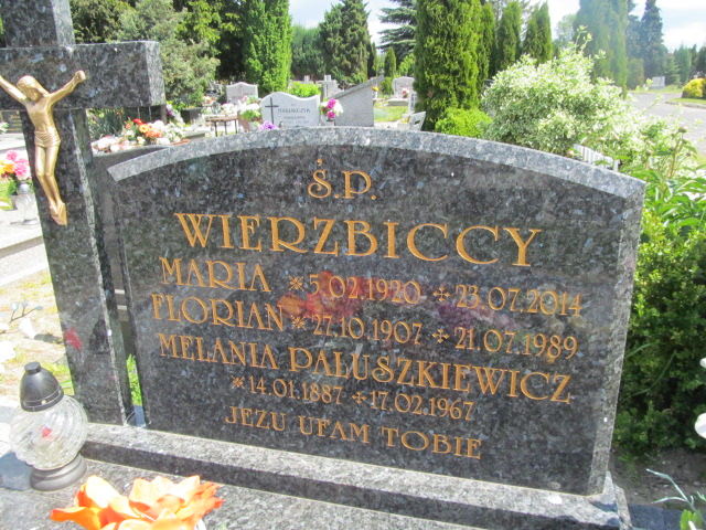 Maria Wierzbicka 1920 Oława - Grobonet - Wyszukiwarka osób pochowanych