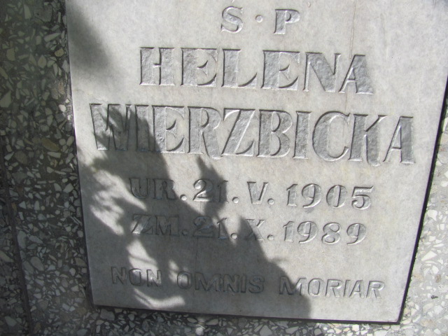 Helena Wierzbicka 1905 Oława - Grobonet - Wyszukiwarka osób pochowanych