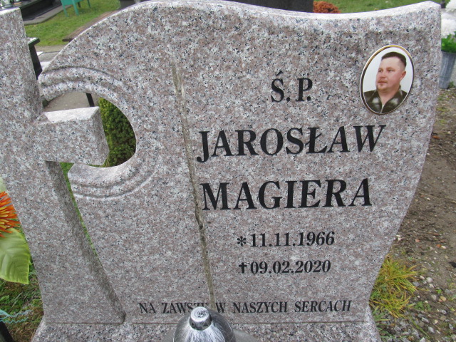 Jarosław Magiera 1966 Oława - Grobonet - Wyszukiwarka osób pochowanych