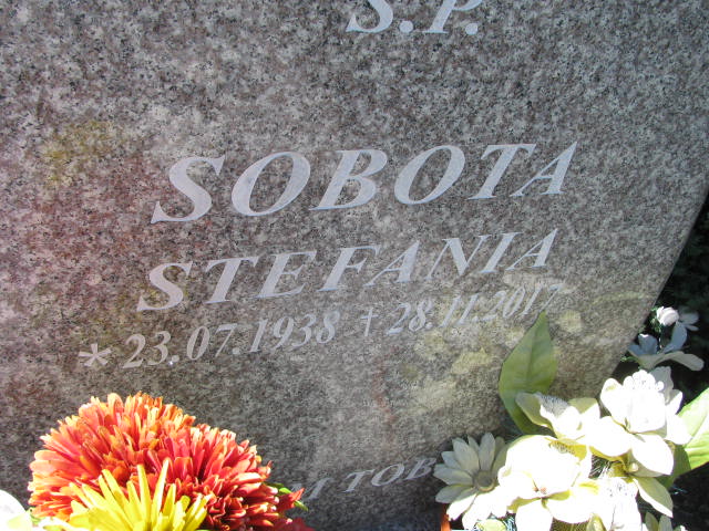 Stefania Anna Sobota 1938 Oława - Grobonet - Wyszukiwarka osób pochowanych