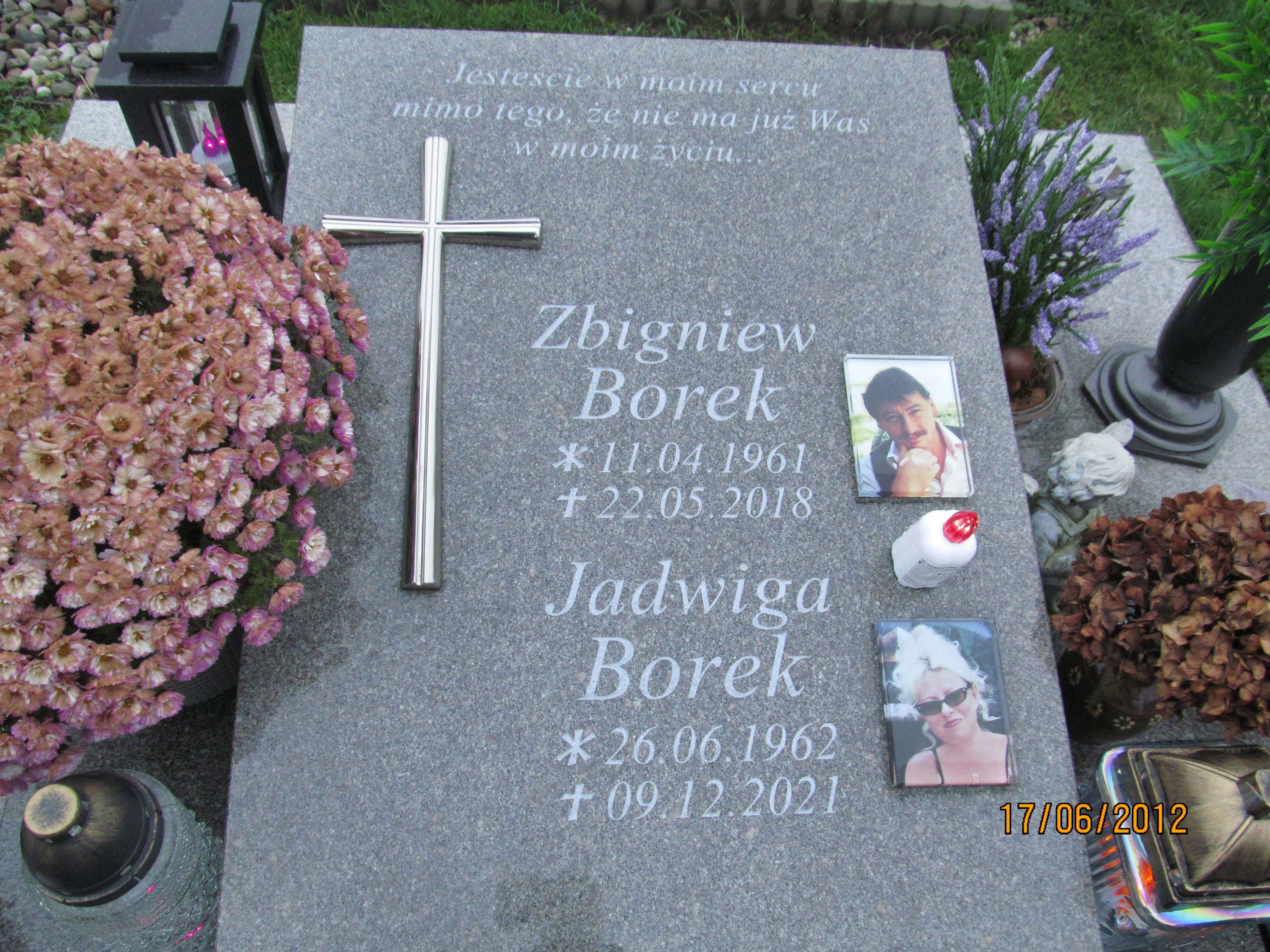 Zbigniew Stanisław Borek 1961 Oława - Grobonet - Wyszukiwarka osób pochowanych