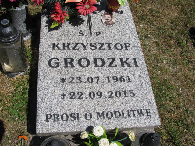 Krzysztof Grodzki 1961 Oława - Grobonet - Wyszukiwarka osób pochowanych