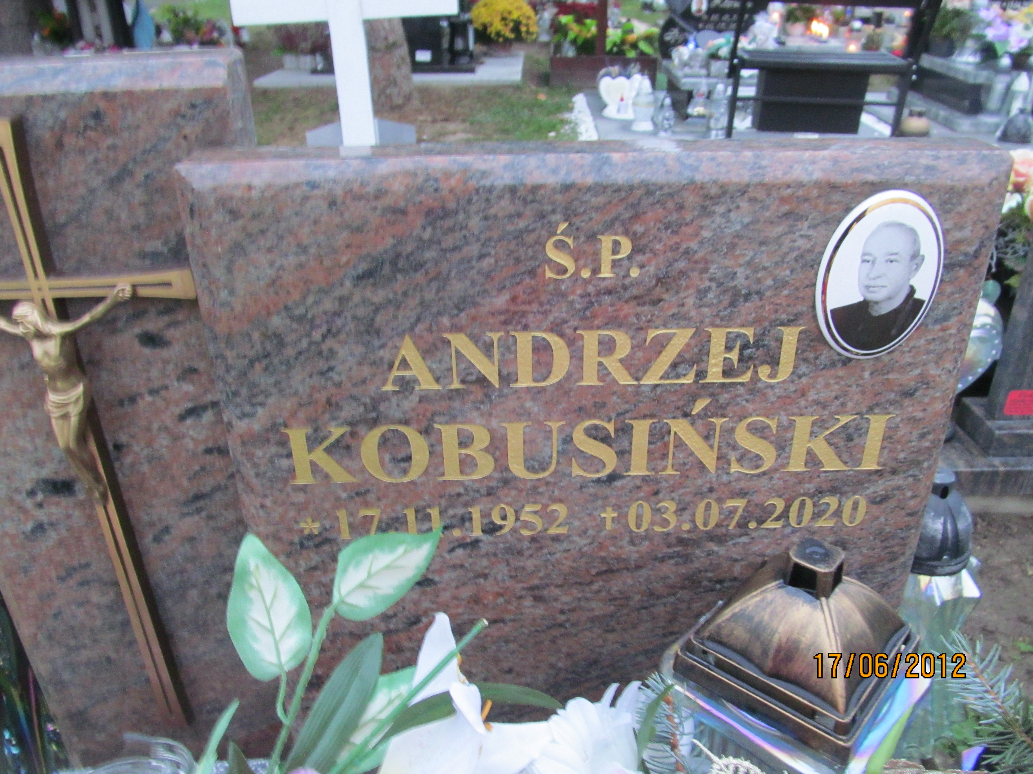 Andrzej Kobusiński 1952 Oława - Grobonet - Wyszukiwarka osób pochowanych