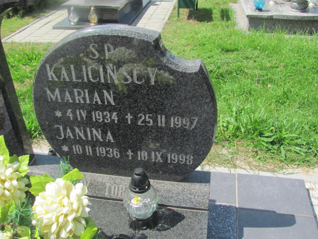  Kaliciński 1934 Oława - Grobonet - Wyszukiwarka osób pochowanych