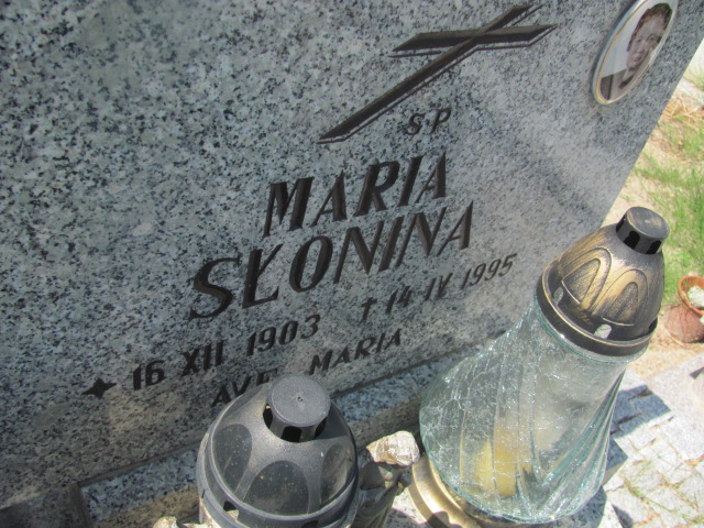 Maria Słonina 1906 Oława - Grobonet - Wyszukiwarka osób pochowanych