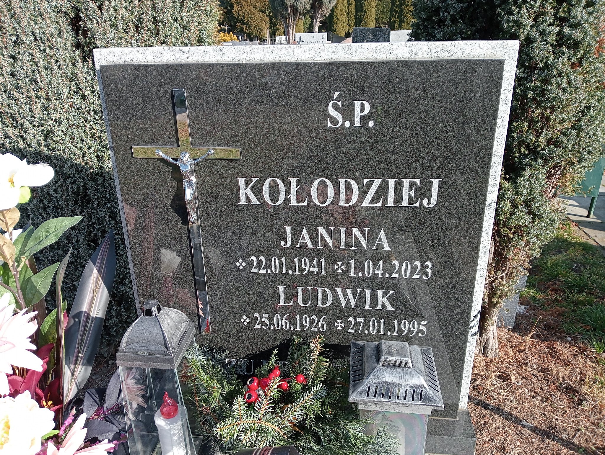 Janina Kołodziej 1941 Oława - Grobonet - Wyszukiwarka osób pochowanych
