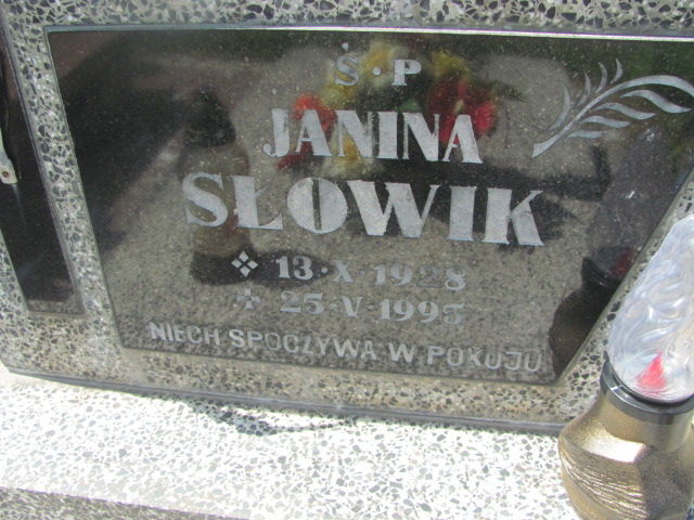 Janina Słowik 1928 Oława - Grobonet - Wyszukiwarka osób pochowanych