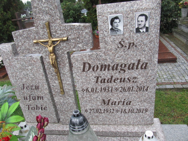 Tadeusz Domagała 1931 Oława - Grobonet - Wyszukiwarka osób pochowanych