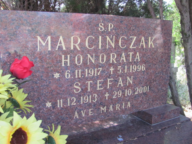Stefan Marcińczak 1913 Oława - Grobonet - Wyszukiwarka osób pochowanych