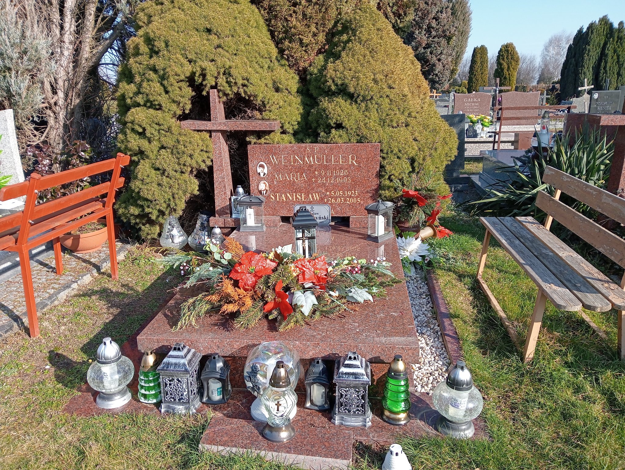 Maria Weinmuller 1926 Oława - Grobonet - Wyszukiwarka osób pochowanych