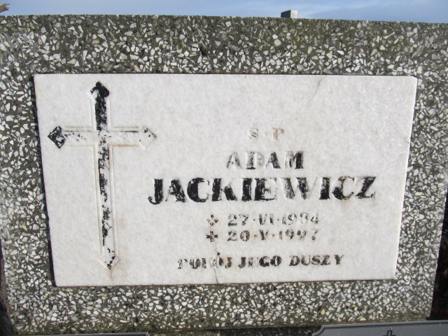 Renata Jackiewicz 1960 Oława - Grobonet - Wyszukiwarka osób pochowanych