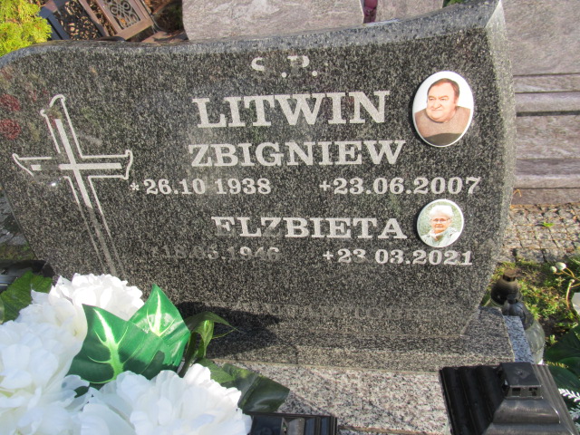 Zbigniew Litwin 1938 Oława - Grobonet - Wyszukiwarka osób pochowanych