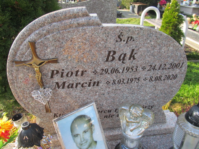 Piotr Bąk 1953 Oława - Grobonet - Wyszukiwarka osób pochowanych