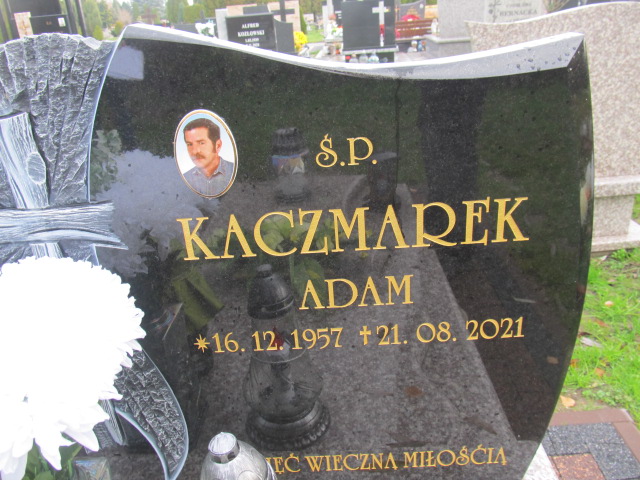 Adam Kaczmarek 1957 Oława - Grobonet - Wyszukiwarka osób pochowanych