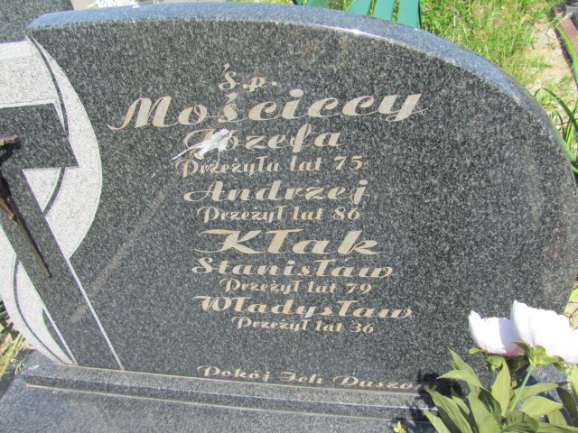 Andrzej Mościcki Oława - Grobonet - Wyszukiwarka osób pochowanych