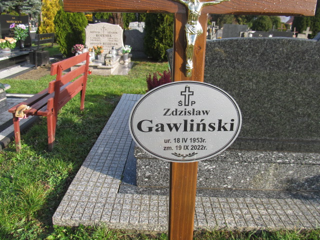 Zdzisław Gawliński 1953 Oława - Grobonet - Wyszukiwarka osób pochowanych