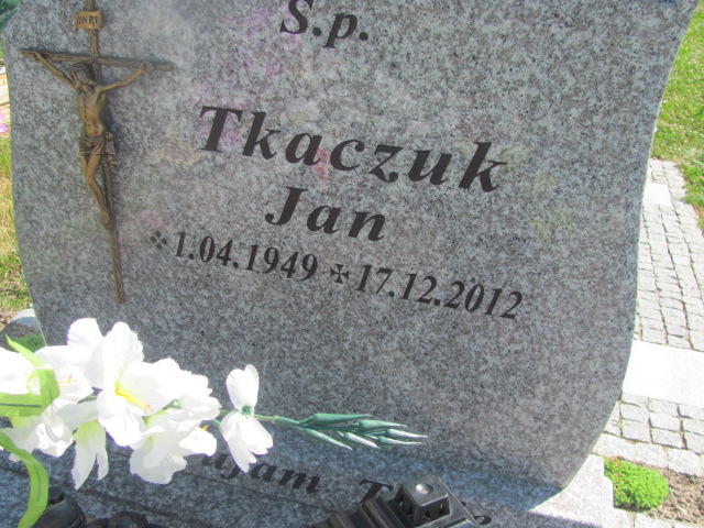 Jan Tkaczuk 1949 Oława - Grobonet - Wyszukiwarka osób pochowanych