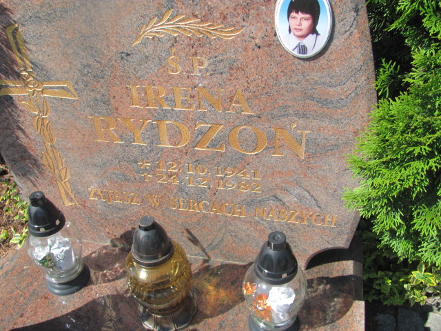 Irena Rydzoń 1941 Oława - Grobonet - Wyszukiwarka osób pochowanych