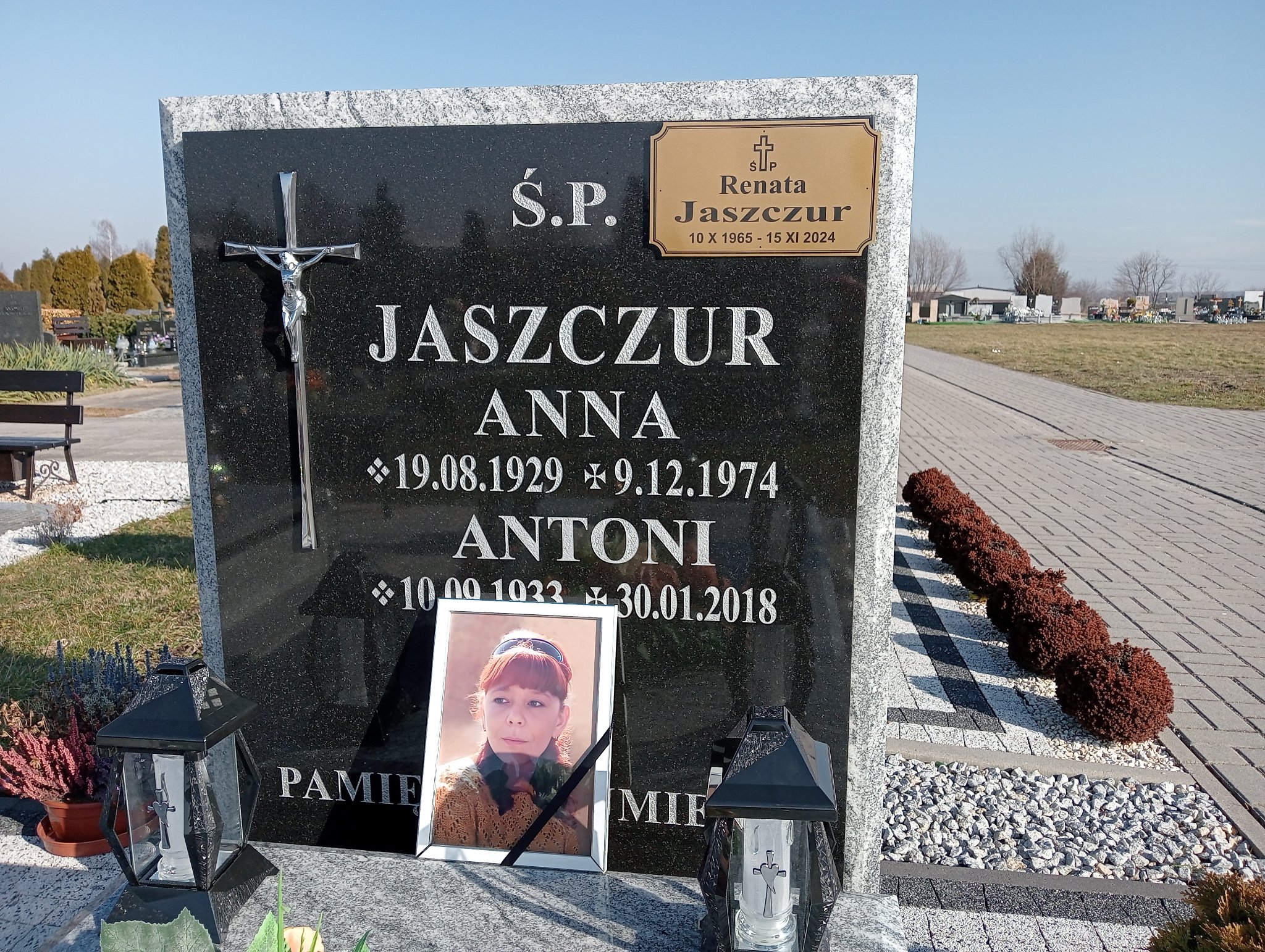 Anna Jaszczur 1929 Oława - Grobonet - Wyszukiwarka osób pochowanych