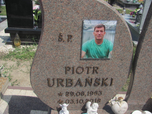 Piotr Paweł Urbański 1963 Oława - Grobonet - Wyszukiwarka osób pochowanych