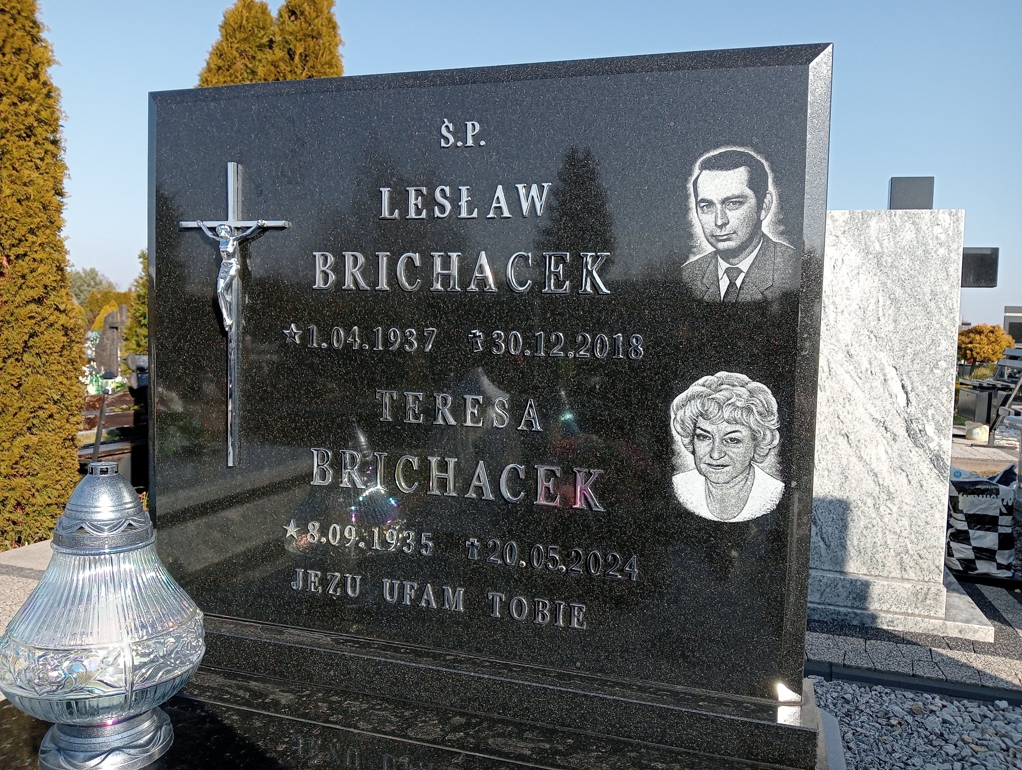 Lesław Brichacek 1937 Oława - Grobonet - Wyszukiwarka osób pochowanych