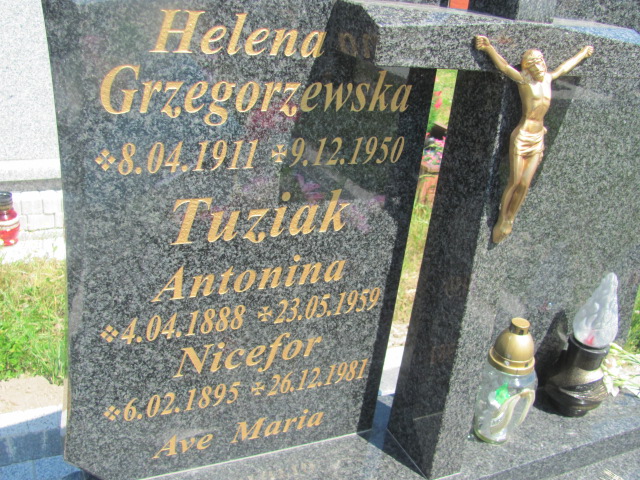 Antonina Tuziak 1888 Oława - Grobonet - Wyszukiwarka osób pochowanych
