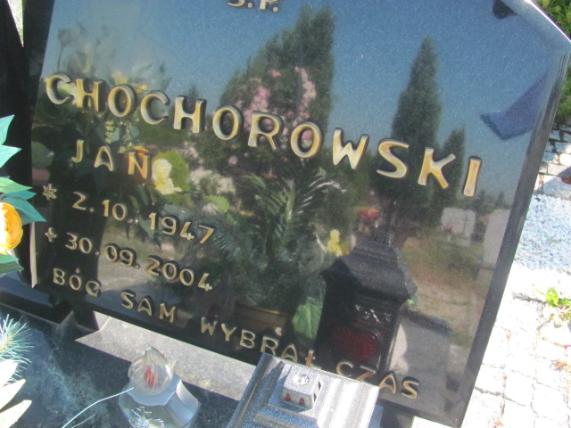 Jan Chochorowski 1947 Oława - Grobonet - Wyszukiwarka osób pochowanych